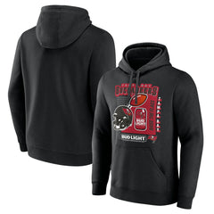 Tampa Bay Buccaneers Bud Light Pullover Hoodie - Black - NFL