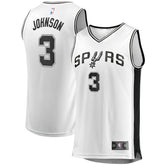 Fanatics Keldon Johnson San Antonio Spurs Fast Break Association Jersey White