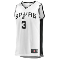 Fanatics Keldon Johnson San Antonio Spurs Fast Break Association Jersey White