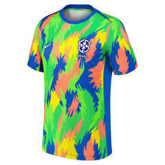 Nike - Brazil Women's National Team 2025 Academy Pro Pre-Match Performance Top - Blue