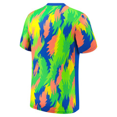 Nike - Brazil Women's National Team 2025 Academy Pro Pre-Match Performance Top - Blue
