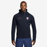 Nike - USMNT Tech Fleece Full-Zip Hoodie - Navy