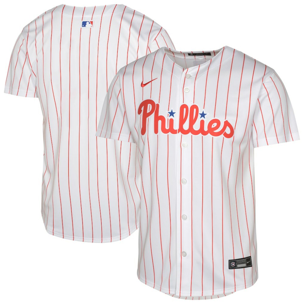Philadelphia Phillies Nike Youth Home Blank Limited Jersey Discount