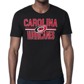 Carolina Hurricanes Starter Mesh Look Team Name T-Shirt - Black | NHL sale