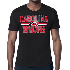 Carolina Hurricanes Starter Mesh Look Team Name T-Shirt - Black | NHL sale