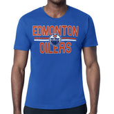 Edmonton Oilers Starter Mesh Look Team Name T-Shirt - Royal | NHL sale