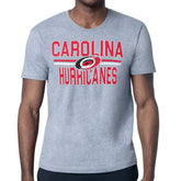 Carolina Hurricanes Starter Mesh Look Team Name T-Shirt - Heather Gray | NHL online