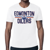 Edmonton Oilers Starter Mesh Look Team Name T-Shirt - White | NHL sale