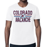 Colorado Avalanche Starter Mesh Look Team Name T-Shirt - White | NHL sale