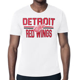 Detroit Red Wings Starter Mesh Look Team Name T-Shirt - White | NHL online