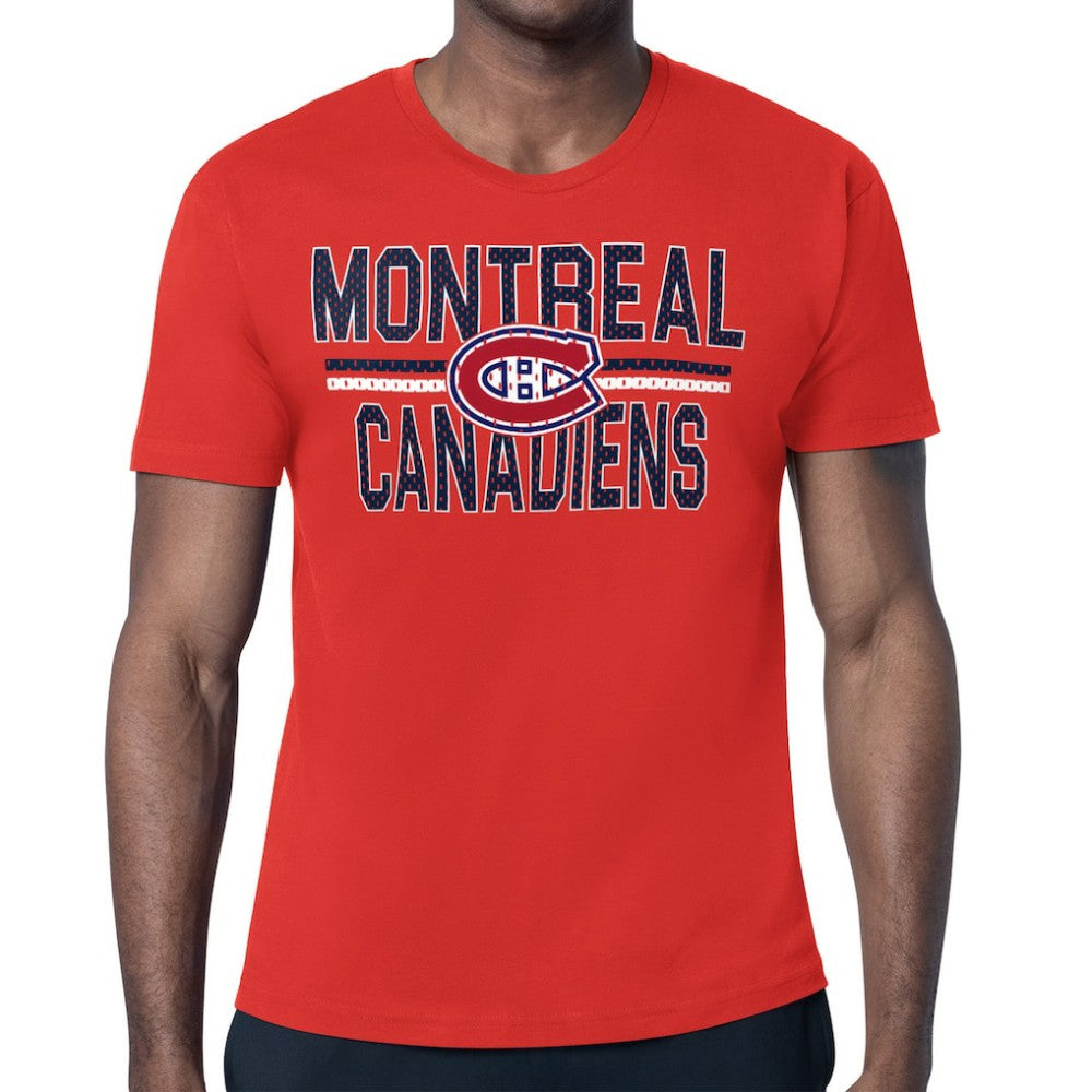 Montreal Canadiens Starter Mesh Look Team Name T-Shirt - Red | NHL sale