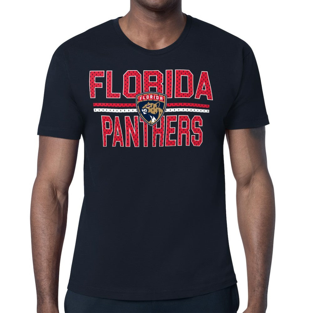 Florida Panthers Starter Mesh Look Team Name T-Shirt - Navy | NHL discount