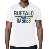 Buffalo Sabres Starter Mesh Look Team Name T-Shirt - White | NHL near me
