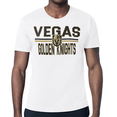 Vegas Golden Knights Starter Mesh Look Team Name T-Shirt - White | NHL near me