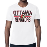 Ottawa Senators Starter Mesh Look Team Name T-Shirt - White | NHL on sale