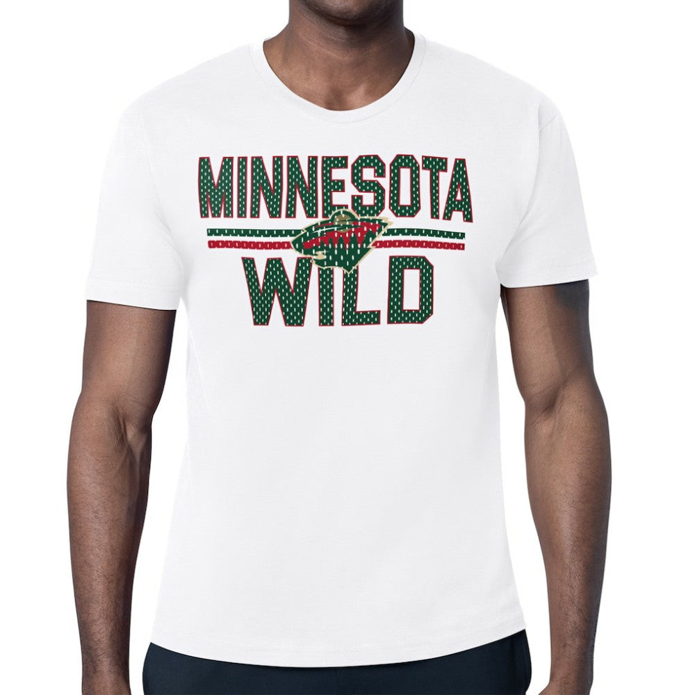 Minnesota Wild Starter Mesh Look Team Name T-Shirt - White | NHL sale