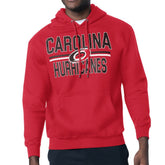 Carolina Hurricanes Starter Mesh Look Team Name Logo Tri-Blend Pullover Hoodie - Red | NHL on sale