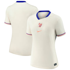 Nike - France Women's National Team Women's 2025/26 Away Replica Jersey - Cream