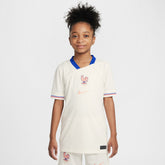 Nike - France Women's National Team Youth 2025/26 Away Replica Jersey - Cream