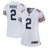 D.J. Moore Chicago Bears Women's Alternate Game Jersey - White - Nike