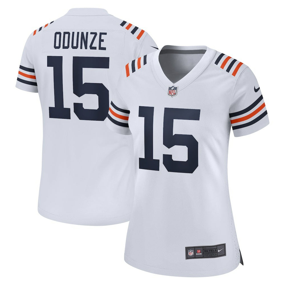 Rome Odunze Chicago Bears Women's Alternate Game Jersey - White - Nike
