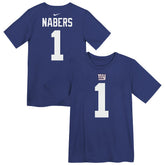 Malik Nabers New York Giants Preschool Name & Number T-Shirt - Royal - Nike