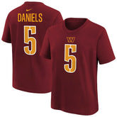 Jayden Daniels Washington Commanders Preschool Player Name & Number T-Shirt - Burgundy - Nike