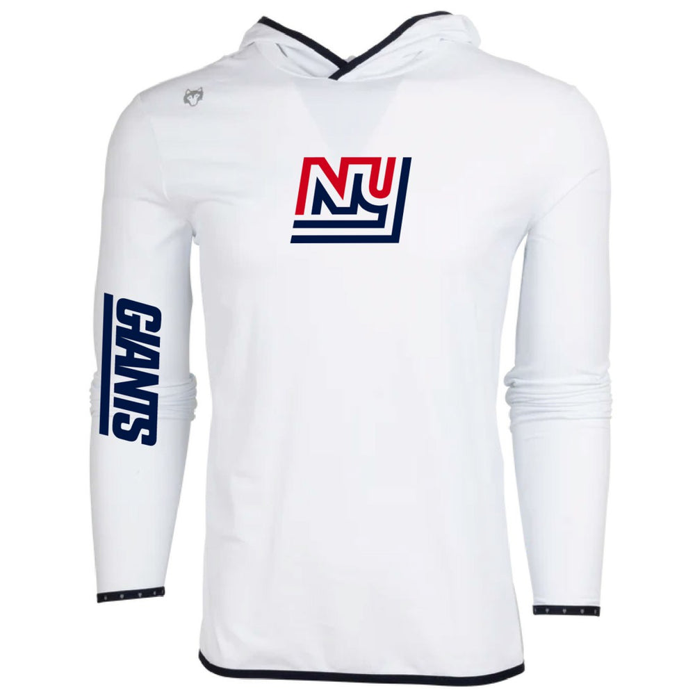 New York Giants Greyson Clothiers Colorado Long Sleeve Hoodie T-Shirt - White - NFL