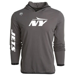 New York Jets Greyson Clothiers Colorado Long Sleeve Hoodie T-Shirt - Gray - NFL