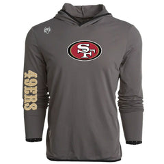 San Francisco 49ers Greyson Clothiers Colorado Long Sleeve Hoodie T-Shirt - Gray - NFL