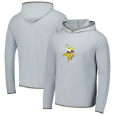 Minnesota Vikings Greyson Clothiers Colorado Long Sleeve Hoodie T-Shirt - Gray - NFL