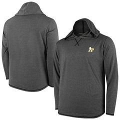Athletics Butter Stripe Tri-Blend Long Sleeve Hoodie T-Shirt - Black for sale