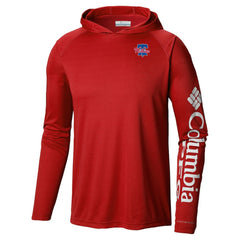 Philadelphia Phillies Columbia Omni-Wick Terminal Tackle Raglan Long Sleeve Hoodie T-Shirt for sale