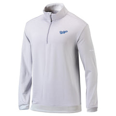 Los Angeles Dodgers Columbia Omni-Wick Even Lie Quarter-Zip Pullover Top for sale