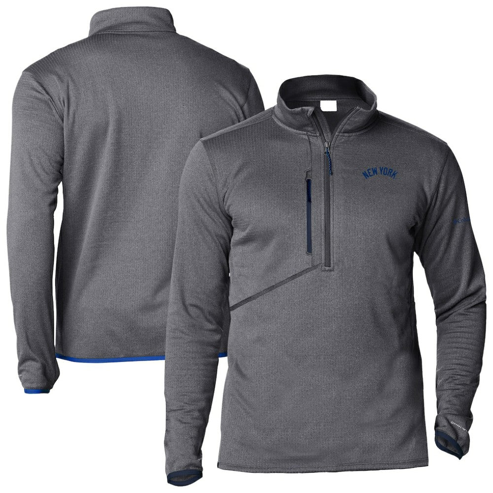 New York Yankees Columbia Park View Omni-Wick Half-Zip Top Outlet