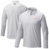 New York Yankees Columbia Terminal Tackle Raglan Omni-Shade Quarter-Zip Pullover Top Sale