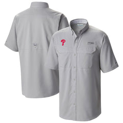 Philadelphia Phillies Columbia Omni-Wick Low Drag Offshore Button-Up Shirt Discount