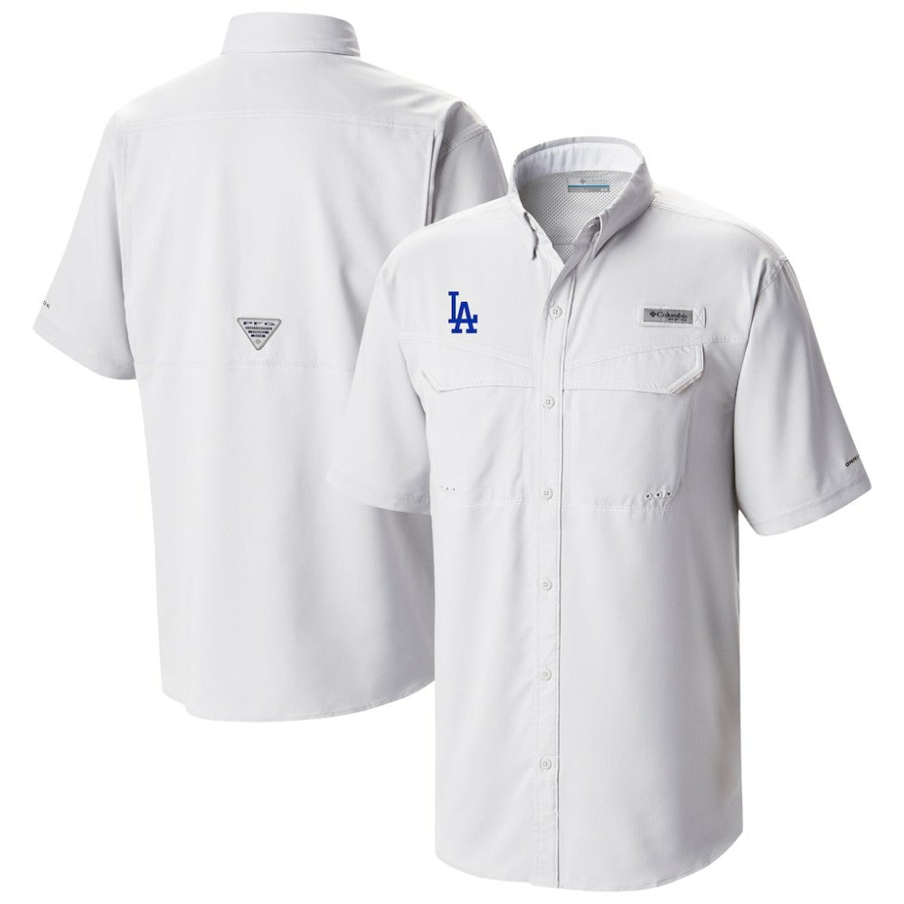 Los Angeles Dodgers Columbia Omni-Wick Low Drag Offshore Button-Up Shirt Online