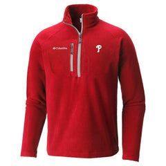 Philadelphia Phillies Columbia Fast Trek III Half-Zip Fleece Pullover Sale