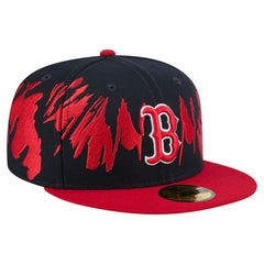 Boston Red Sox New Era Retro Pattern 59FIFTY Fitted Hat Outlet