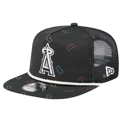 Los Angeles Angels New Era Gummy Golfer Trucker Adjustable Hat Outlet