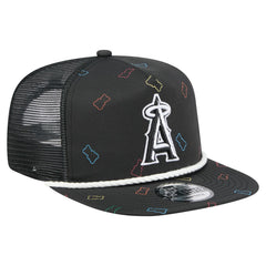 Los Angeles Angels New Era Gummy Golfer Trucker Adjustable Hat Outlet