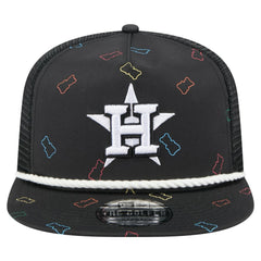 Houston Astros New Era Gummy Golfer Trucker Adjustable Hat Online