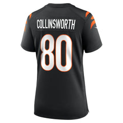 Cris Collinsworth Cincinnati Bengals Women's Team Retired Player Game Jersey - Black - Nike