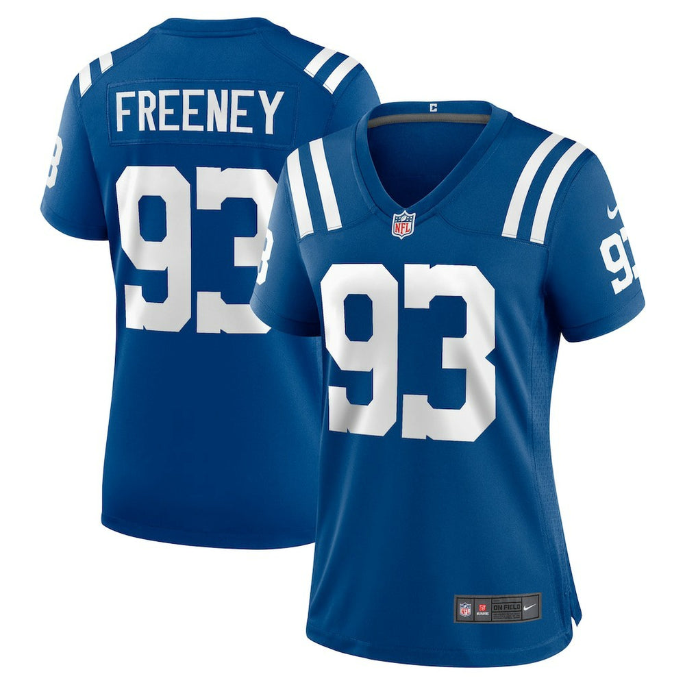 Dwight Freeney Indianapolis Colts Women's Team Retired Player Game Jersey - Royal - Nike