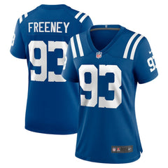 Dwight Freeney Indianapolis Colts Women's Team Retired Player Game Jersey - Royal - Nike