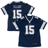 Ezekiel Elliott Dallas Cowboys Youth Game Jersey - Navy - Nike