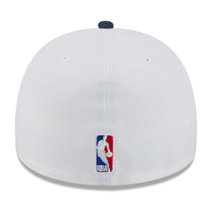 New Era Washington Wizards 2025 NBA Draft A-Frame 59FIFTY Fitted Hat White/Navy