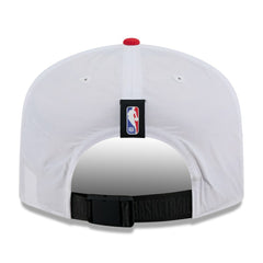 New Era Houston Rockets 2025 NBA Draft On-Stage Nylon 19TWENTY Adjustable Hat White/Red