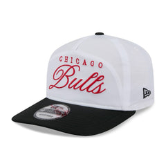 New Era Chicago Bulls 2025 NBA Draft On-Stage Nylon 19TWENTY Adjustable Hat White/Black